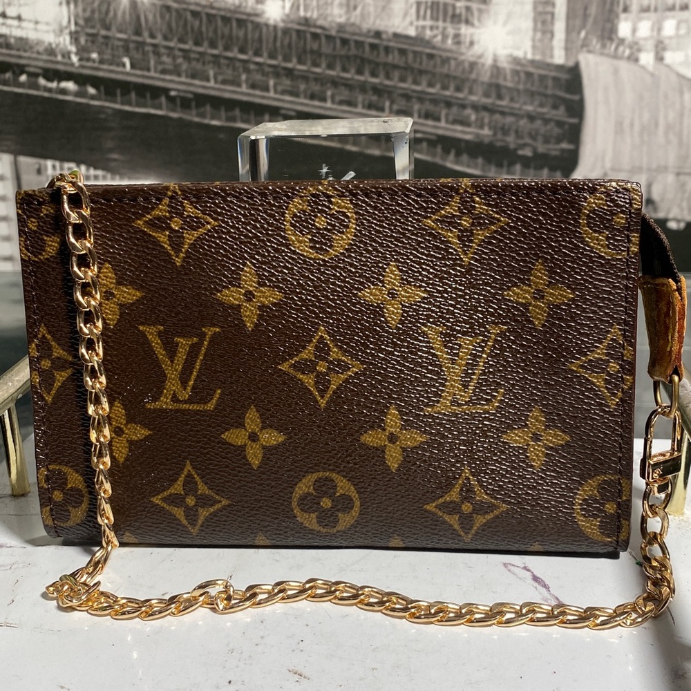 Authentic Louis Vuitton Monogram Cosmetic Accessories Pouch